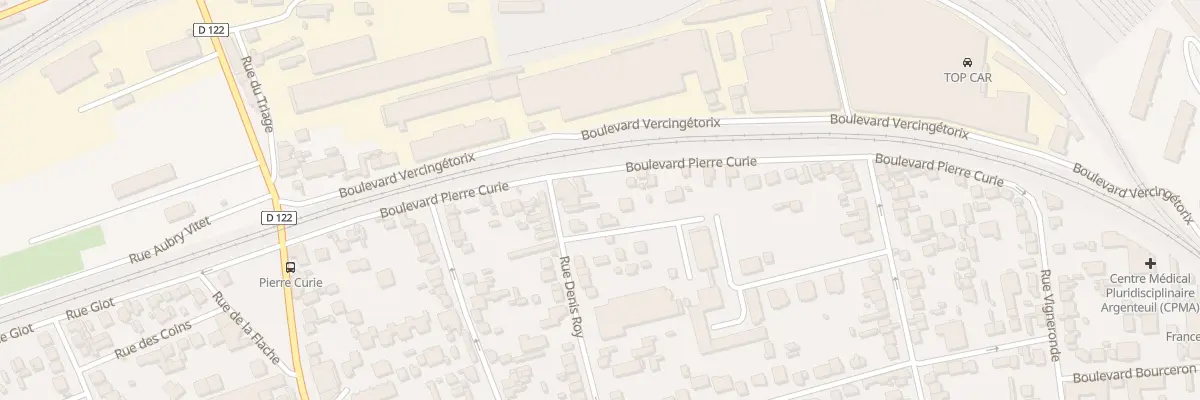 Plan du 116 Rue Denis Roy à Argenteuil