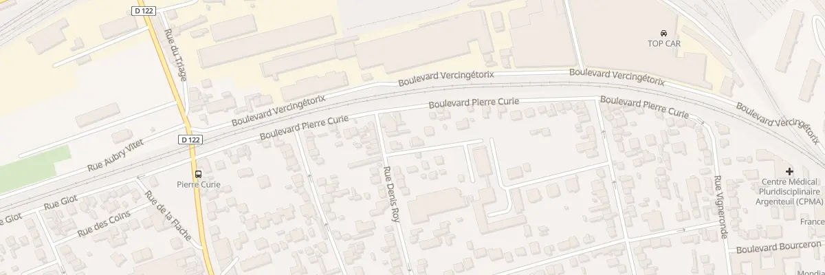 Plan du 112 Rue Denis Roy à Argenteuil