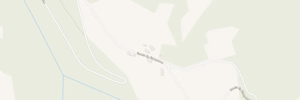 Plan du 2529 Rte du Bouyssou à Prévinquières