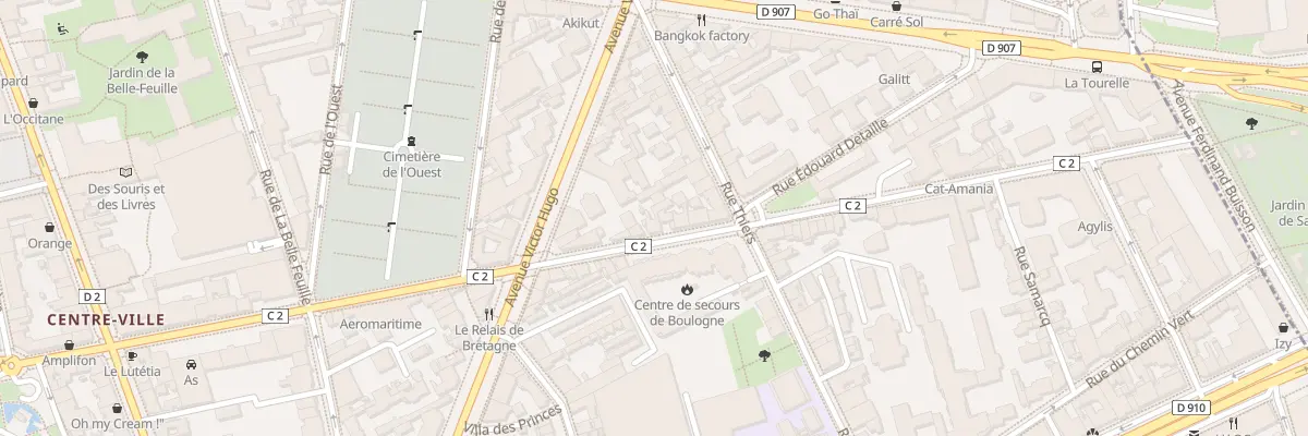 Plan du 58 Rue Gallieni à Boulogne-Billancourt