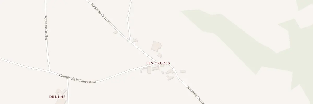 Plan du 5105 Les Crozes à Tayrac