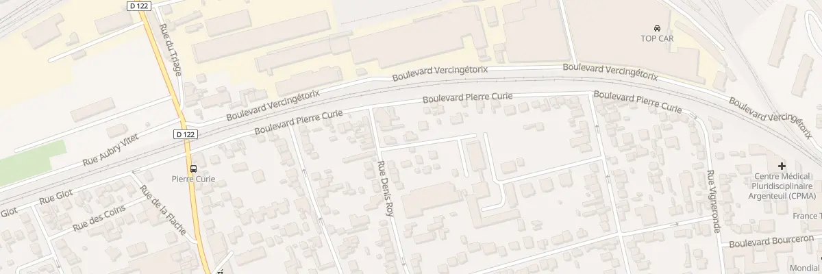 Plan du 110 Rue Denis Roy à Argenteuil
