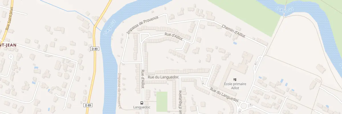 Plan du 94 Rue d’Aillot à Castres