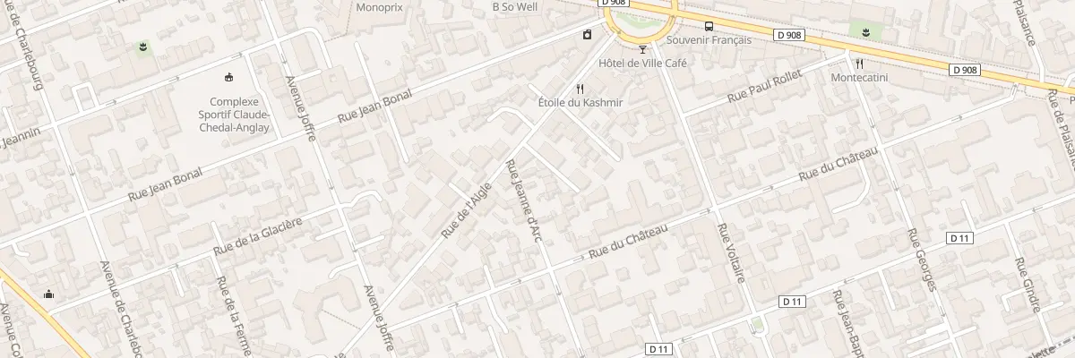 Plan du 3 Rue Jeanne d’Arc à La Garenne-Colombes