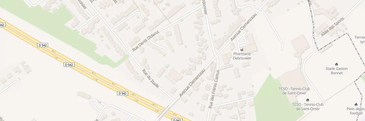 Plan du 58 Av Clemenceau à Longuenesse