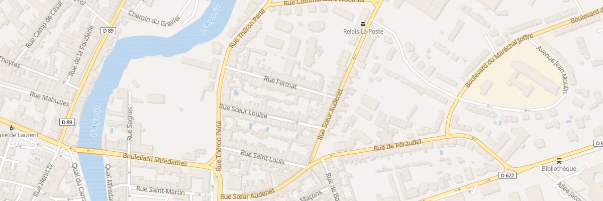 Plan du 32 Rue Fermat à Castres