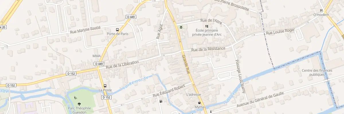 Plan du 1B Rue de la Libération à Arpajon