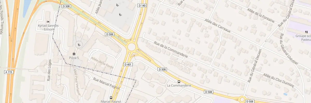 Plan du 41 Rue de la Commanderie à Ermont