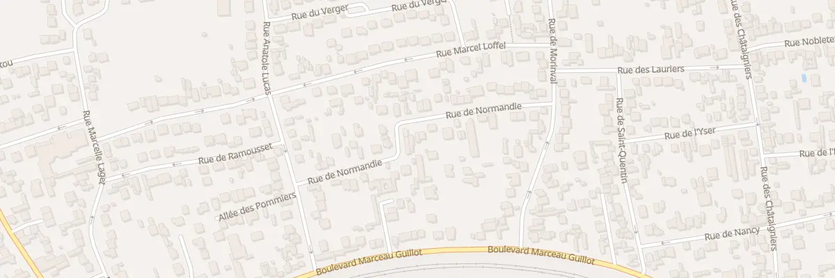 Plan du 27 Rue de Normandie à Argenteuil