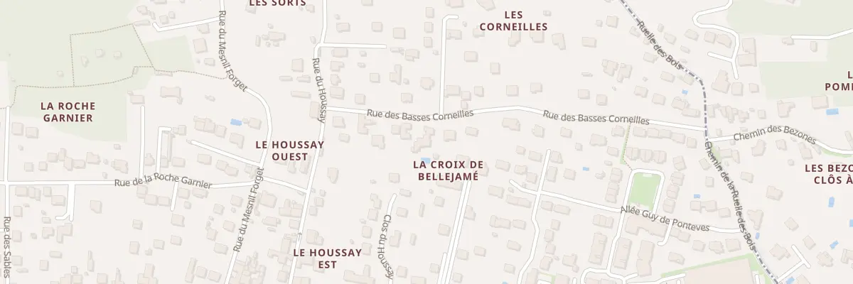 Plan du 10 Rue des Basses Corneilles à Marcoussis