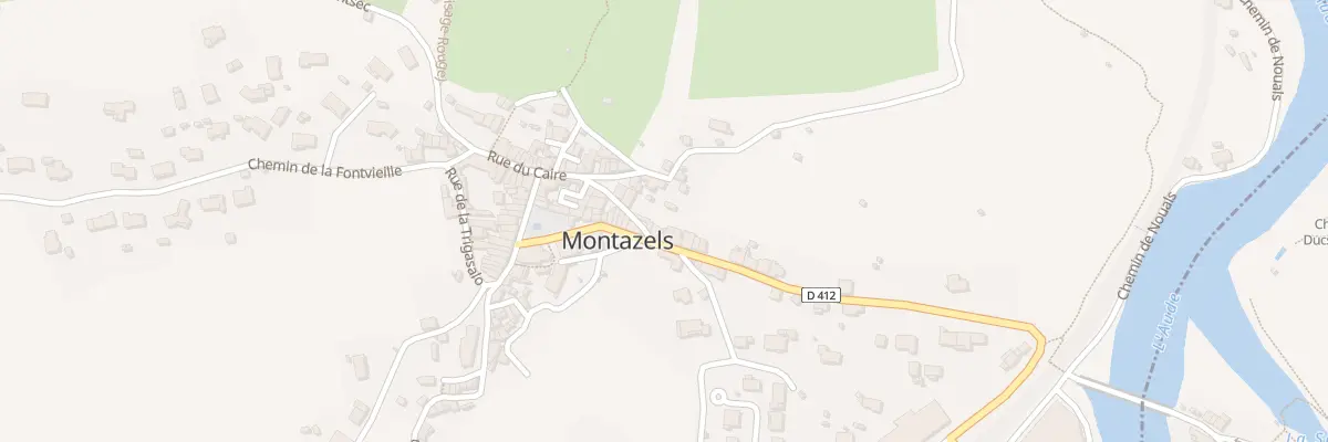 Plan du 211 Rte de la Chapelle à Montazels
