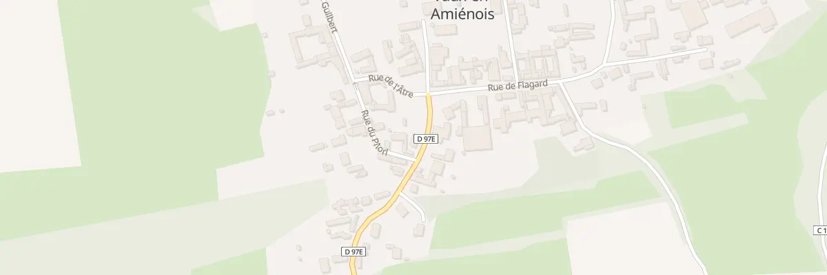 Plan du 2 Rue Sainte-Anne à Vaux-en-Amiénois