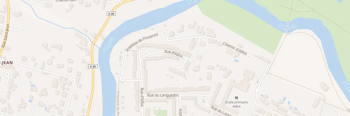 Plan du 88 Rue d’Aillot à Castres