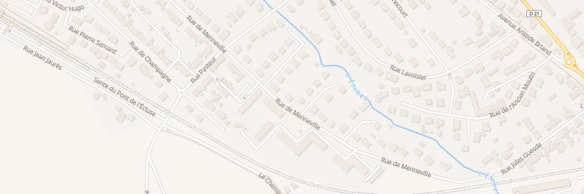 Plan du 343 Rue de Menneville à Chambly