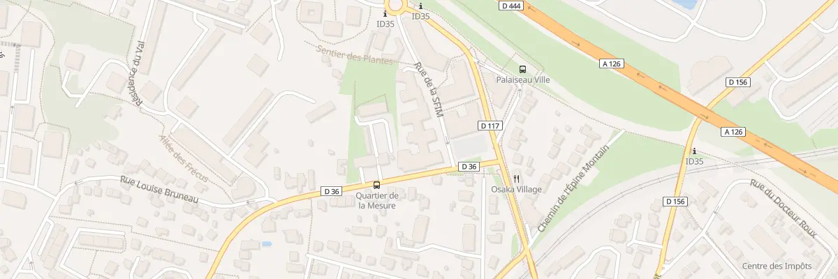 Plan du 2 Rue Maurice Berteaux à Palaiseau