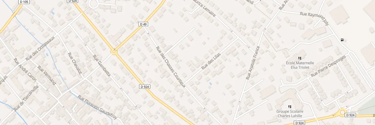 Plan du 47 Rue des Lilas à Chambly