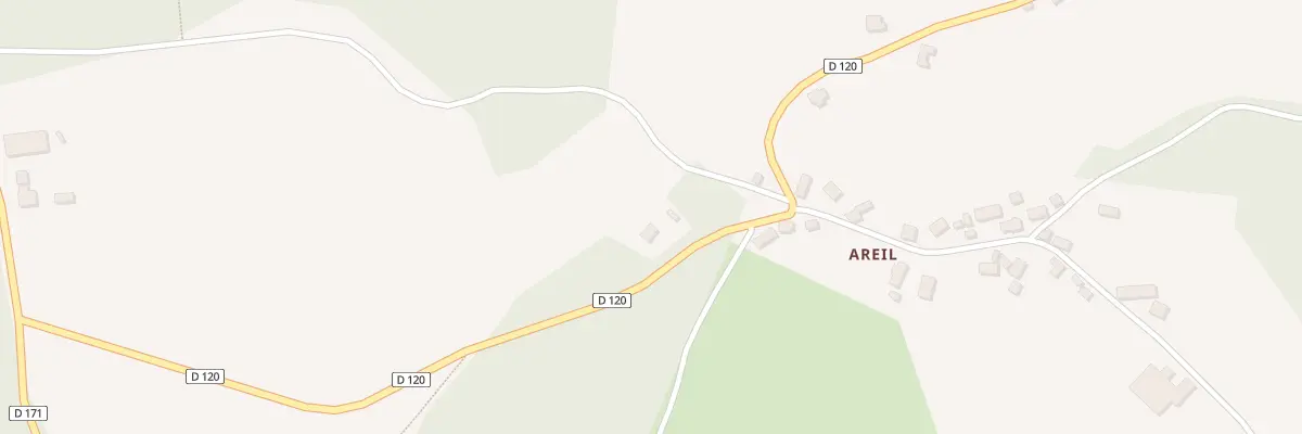 Plan du 5 Areil à Palisse