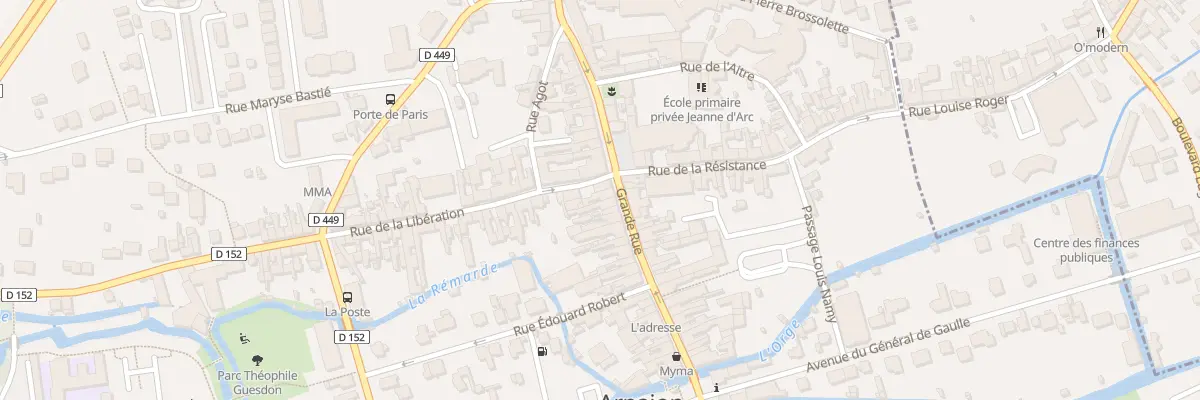 Plan du 32 Gr Grande Rue à Arpajon