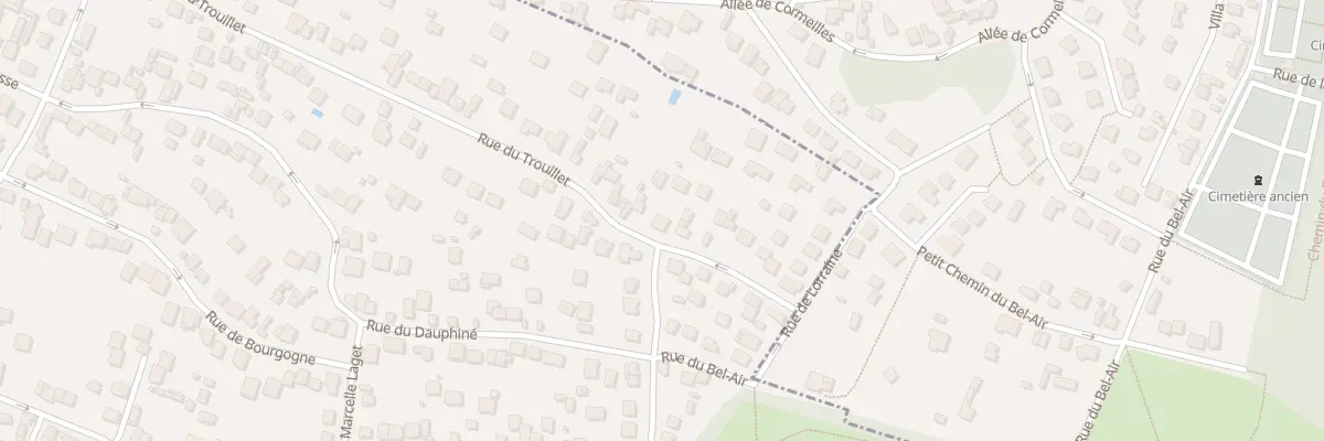 Plan du 16 Rue du Trouillet à Argenteuil