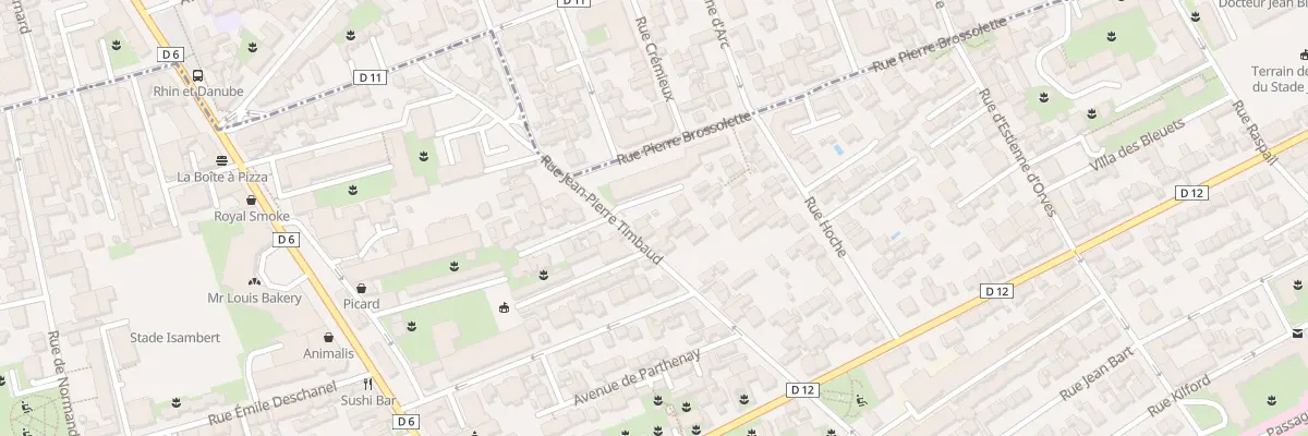 Plan du 134 Rue Jp Timbaud à Courbevoie