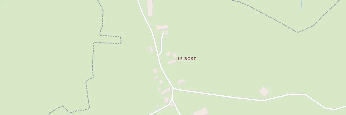 Plan du 6 Le Bost à Néoux