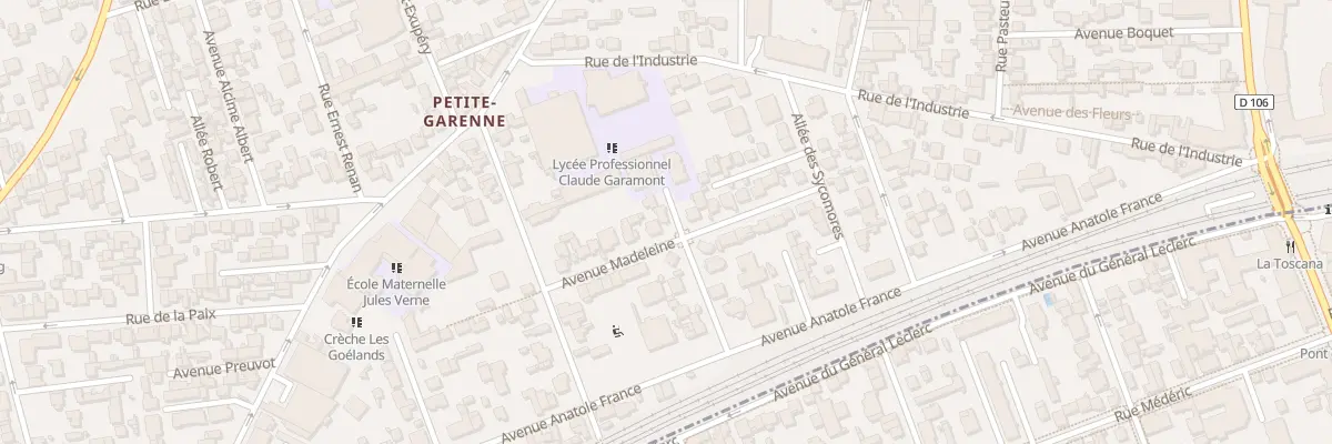 Plan du 11 Av Madeleine à Colombes