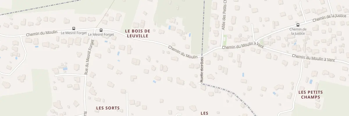 Plan du 86 Che du Moulin à Marcoussis