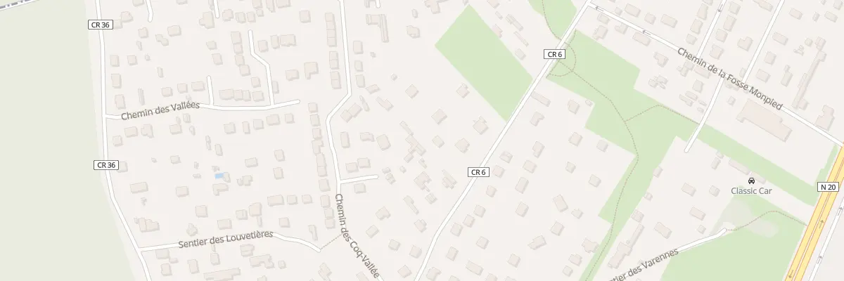Plan du 44 Che du Bois des Fosses à Saint-Germain-lès-Arpajon