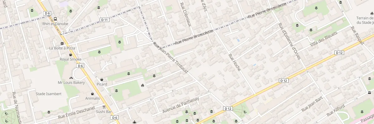 Plan du 132 Rue Jp Timbaud à Courbevoie