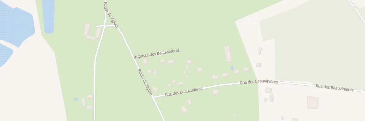 Plan du 8 Imp des Beauvinieres à Neuvy-en-Sullias