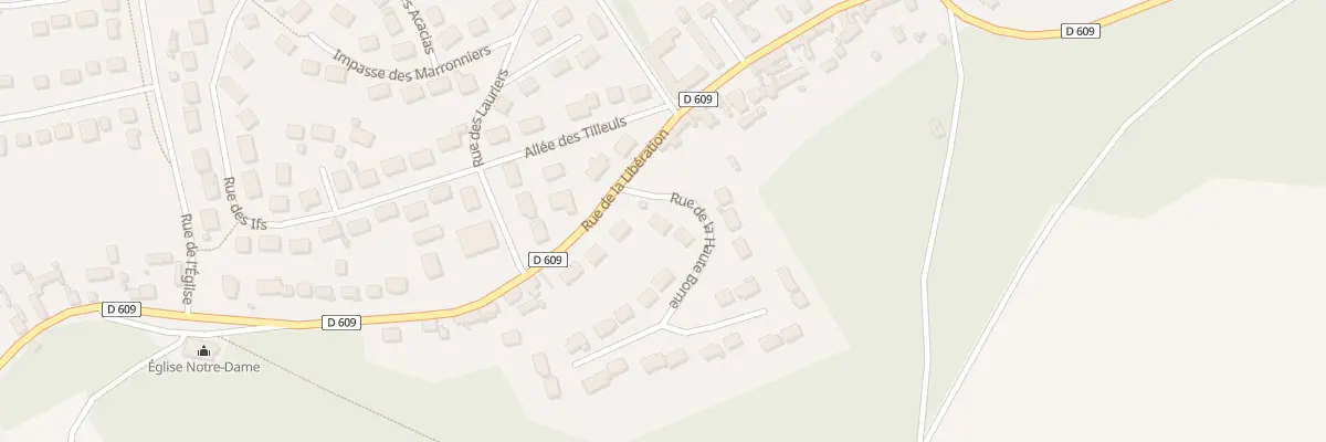 Plan du 2 Rue de la Haute Borne à Dieudonné