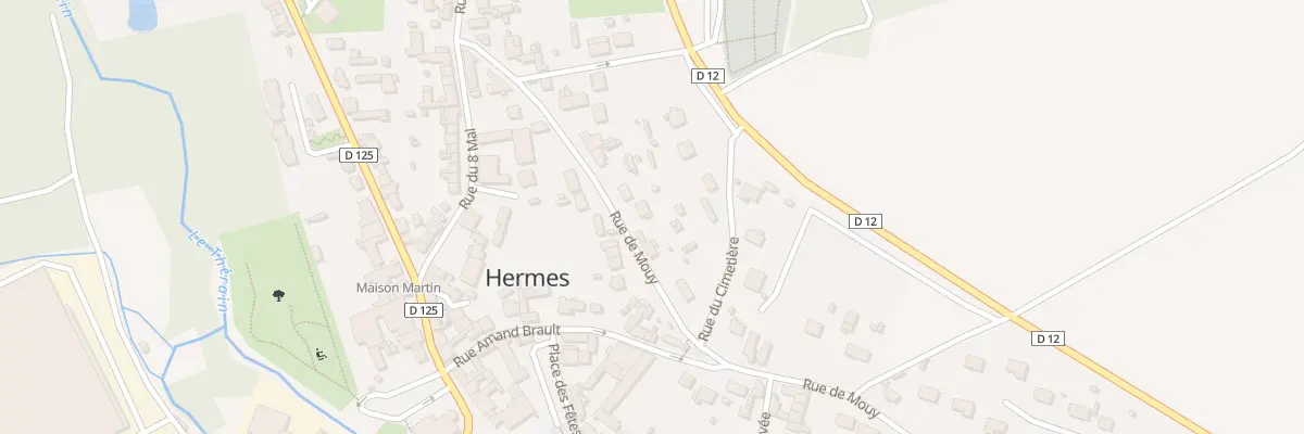 Plan du 17 Rue de Mouy à Hermes