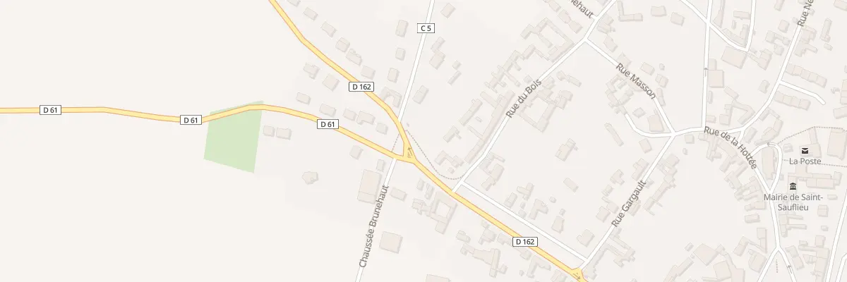 Plan du 2 Rue Porte Nouvelle à Saint-Sauflieu