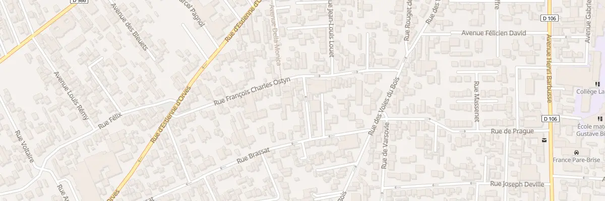 Plan du 9 Av Charles Auguste à Colombes