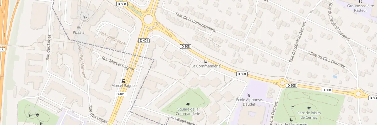 Plan du 5 All Saint John Perse à Ermont