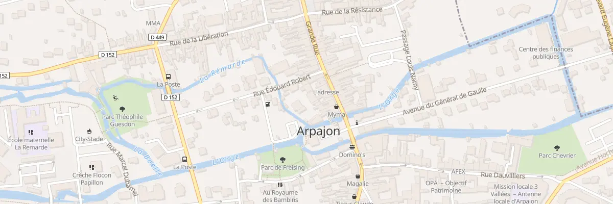 Plan du 56 Gr Grande Rue à Arpajon