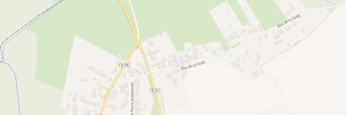 Plan du 17B Rue de la Forêt à Hermes