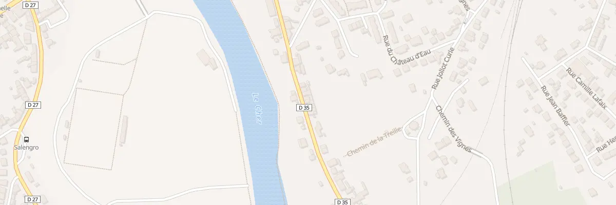 Plan du 29 Rue des Lavoirs à Saint-Florent-sur-Cher
