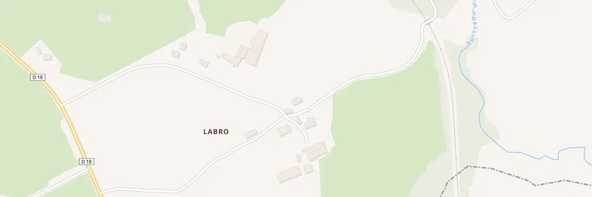 Plan du 6007 Labro à Saint-Étienne-Cantalès