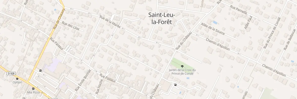 Plan du 9 Rue de la Marée à Saint-Leu-la-Forêt