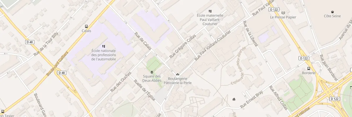 Plan du 8B Rue de Calais à Argenteuil