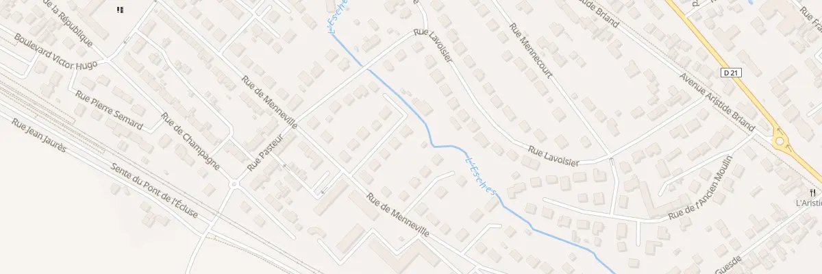 Plan du 84 All des Fauvettes à Chambly