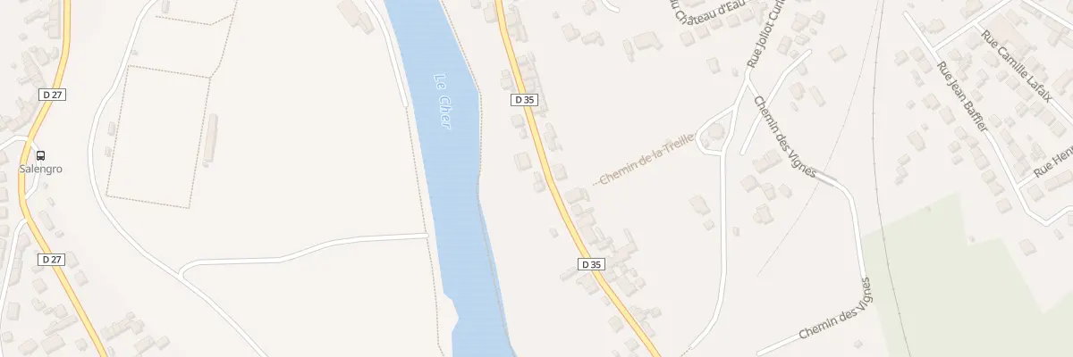Plan du 32 Rue des Lavoirs à Saint-Florent-sur-Cher