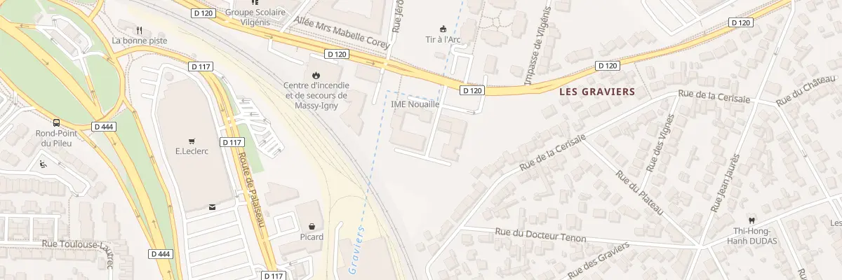 Plan du 45 Rue de Vilgénis à Massy