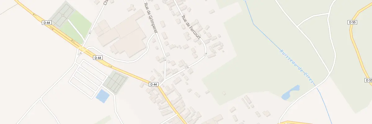 Plan du 9 Rue de Fercourt à Cauvigny