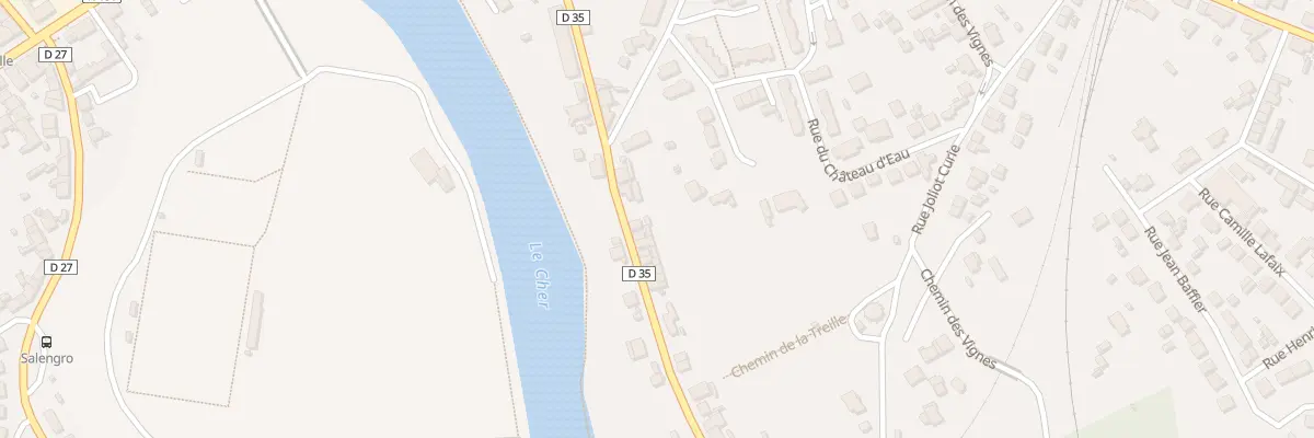 Plan du 21 Rue des Lavoirs à Saint-Florent-sur-Cher