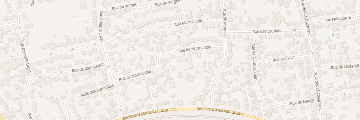 Plan du 19 Rue de Normandie à Argenteuil