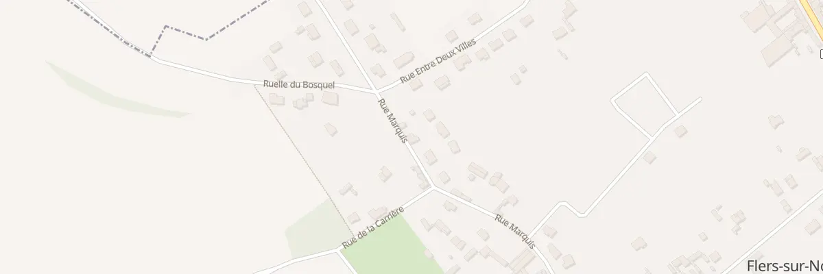 Plan du 24 Rue Marquis à Flers-sur-Noye