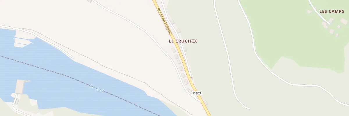 Plan du 5129 Le Crucifix à Flagnac
