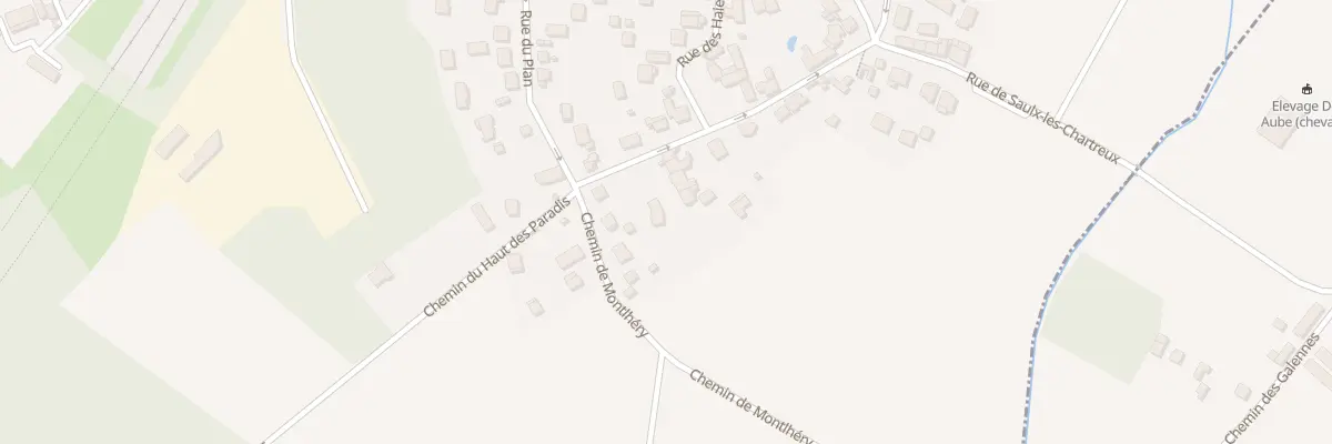 Plan du 7 Che de Montlhéry à Villebon-sur-Yvette
